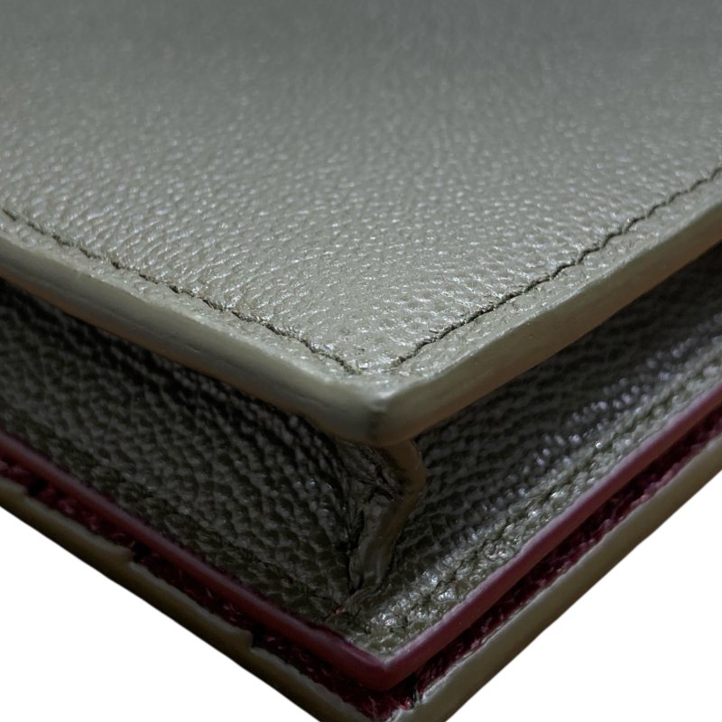 BVLGARI 寶格麗 293129 BVLGARI MAN 系列長夾 皮革 深綠色 銀釦-9