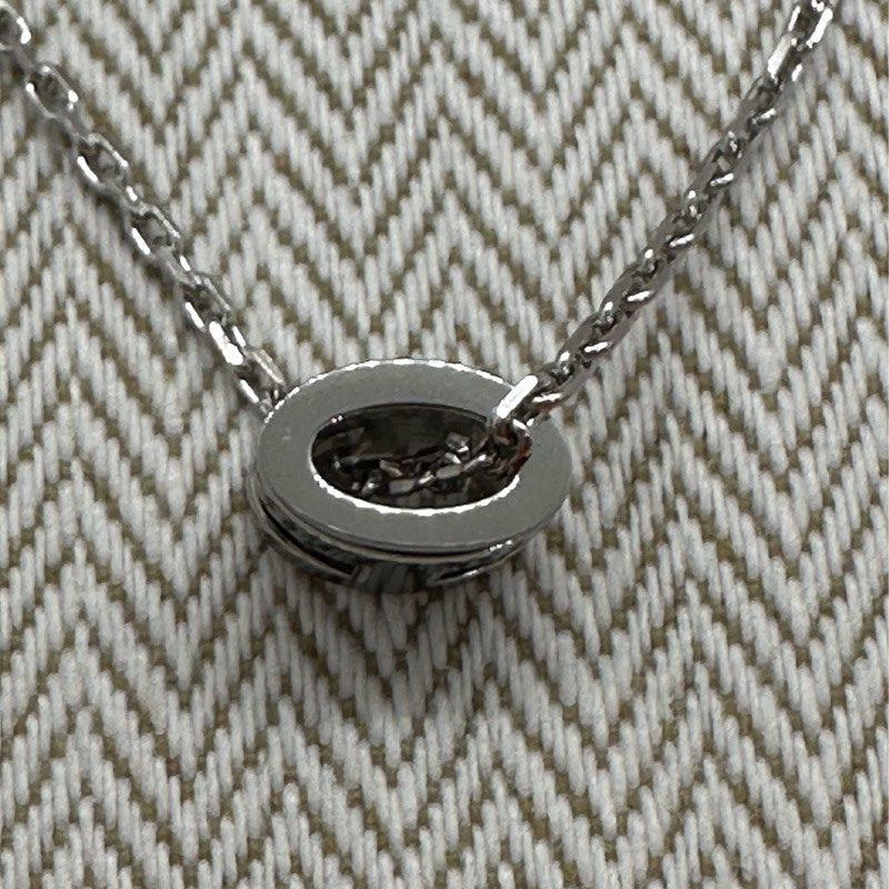 Hermes 愛馬仕 POP H  項鍊 黑/銀配色-2