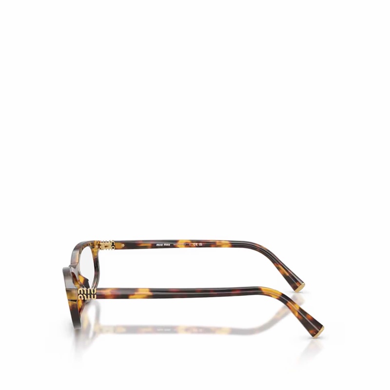 Miu Miu 女士 動物紋平光鏡54碼-1