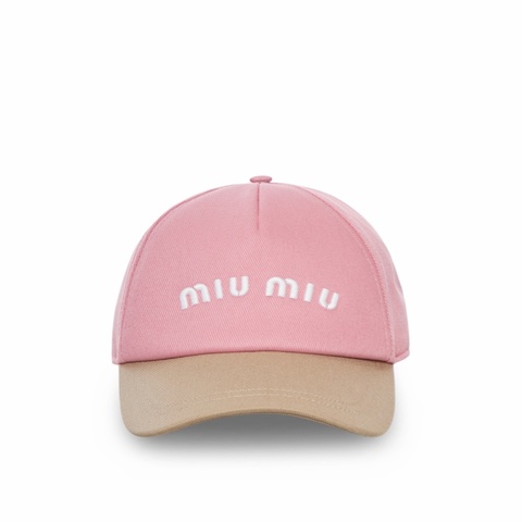 Miu Miu 女士 徽標棒球帽XS S M L碼