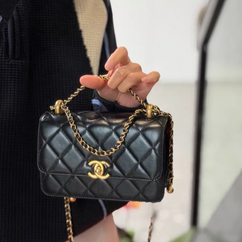 Chanel 雙金球小號-4