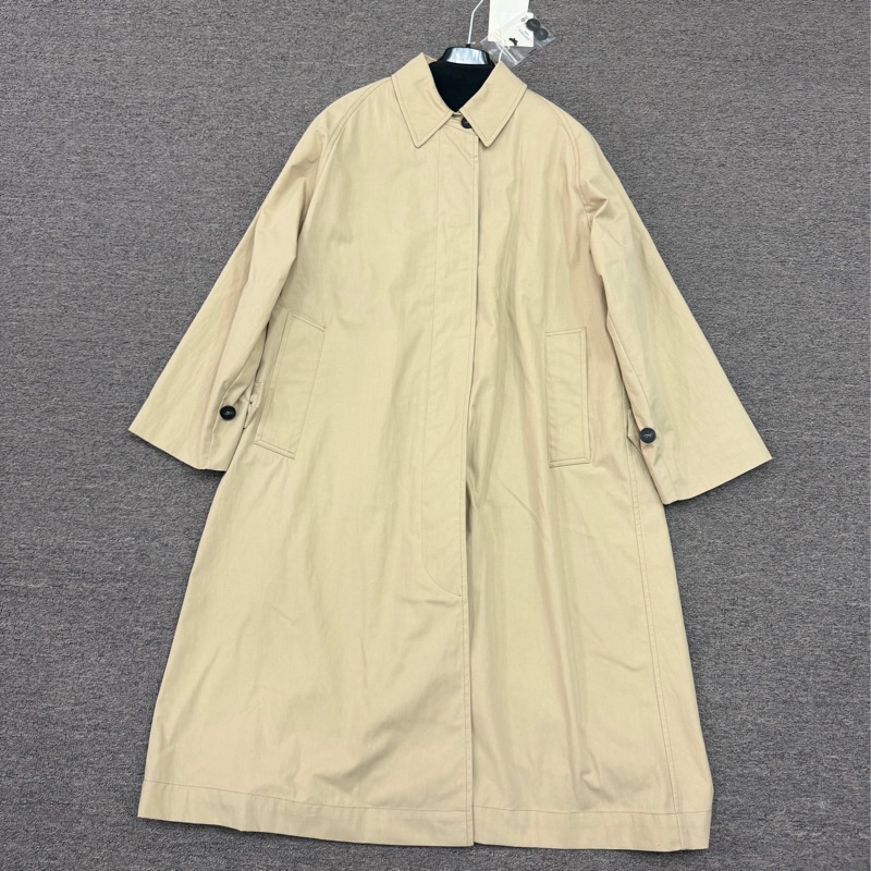 MaxMara -DIVA 米色 風衣外套 連束腰帶#34 36 38 40-0