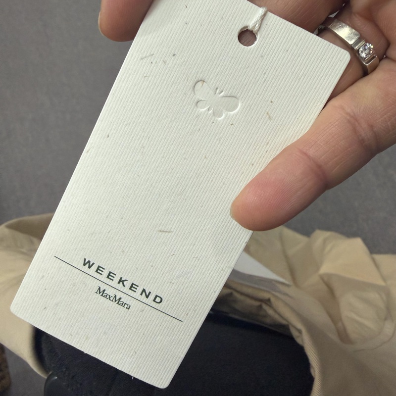 MaxMara -DIVA 米色 風衣外套 連束腰帶#34 36 38 40-3