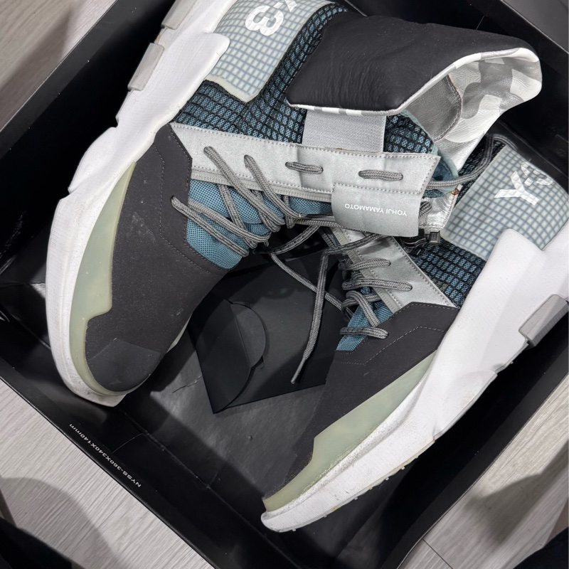 Y-3 Noci High "Blue/White" sneakers-2
