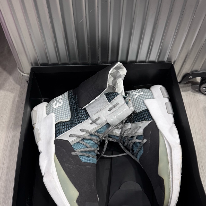 Y-3 Noci High "Blue/White" sneakers-4