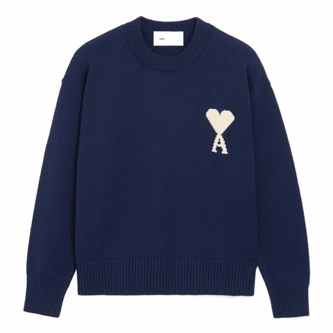 Ami Paris 男女同款 圓領毛衣XXS XS S M L XL XXL XXXL碼