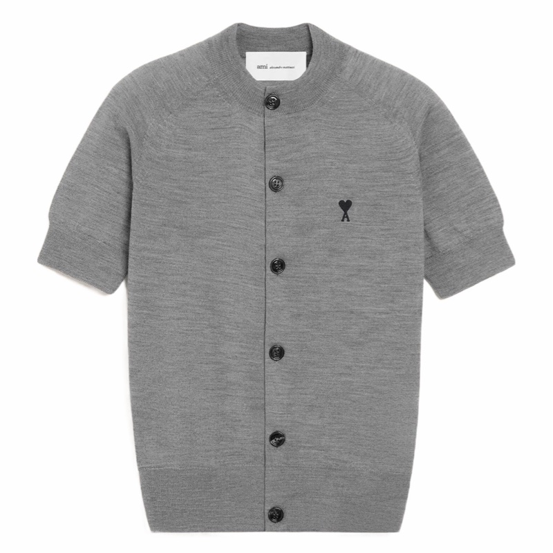 Ami Paris 女士 短袖開衫XXS XS S M L XL XXL碼-0