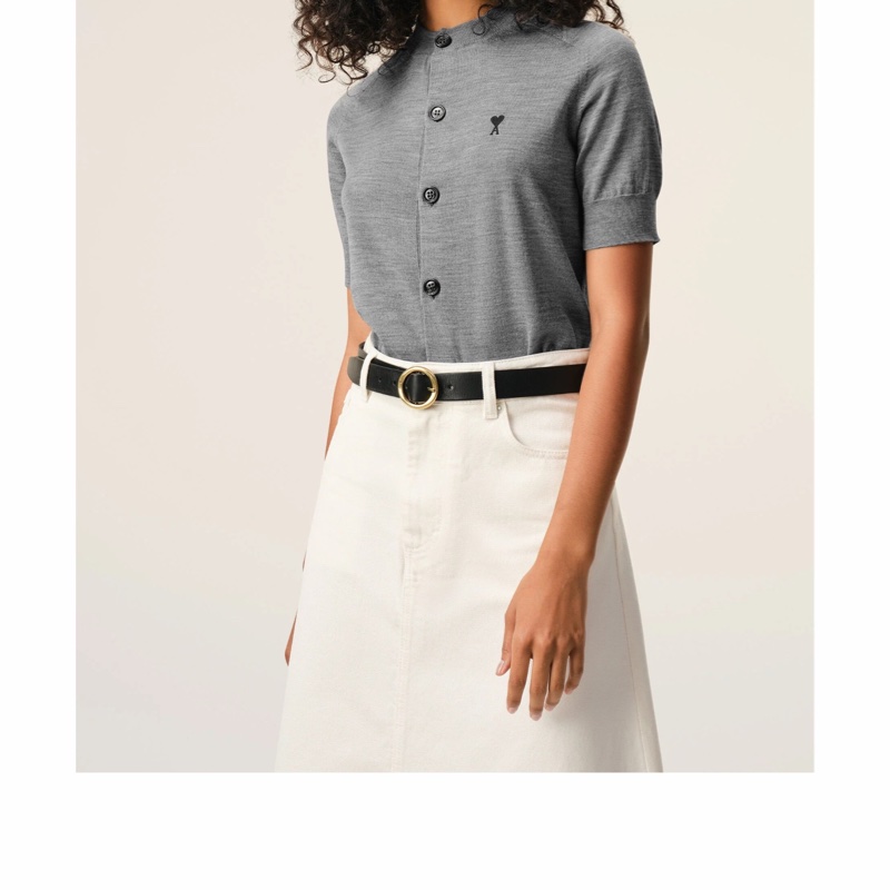 Ami Paris 女士 短袖開衫XXS XS S M L XL XXL碼-1