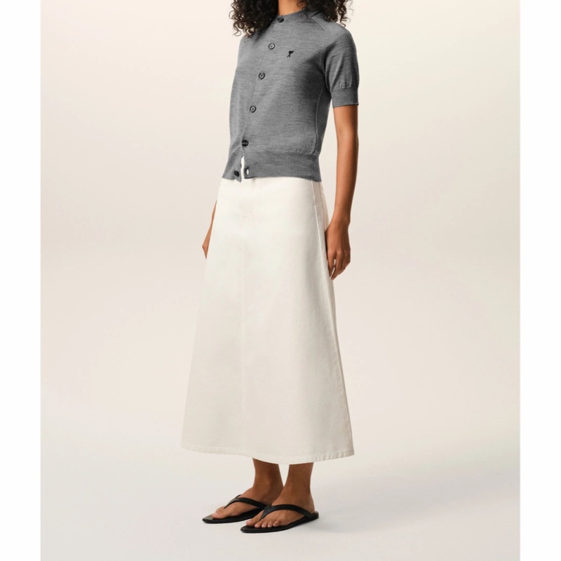 Ami Paris 女士 短袖開衫XXS XS S M L XL XXL碼-2