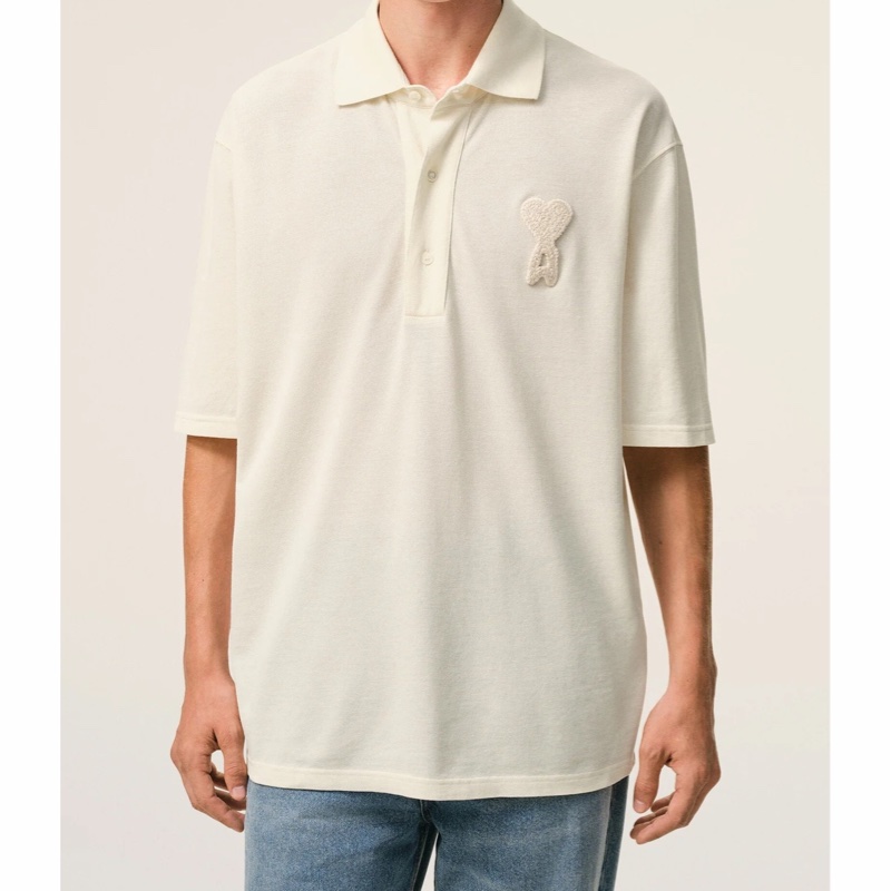 Ami Paris 男士 短袖Polo衫XXS XS S M L XL XXL XXXL碼-4