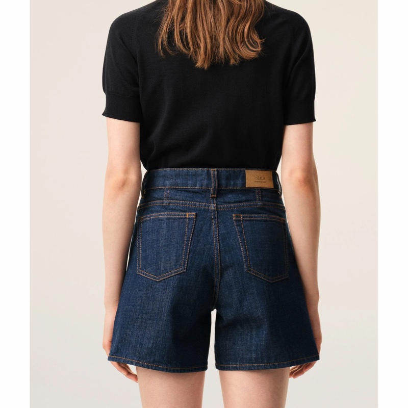 Ami Paris 女士 短袖Ami De Coeur開衫XXS XS S M L XL碼-4