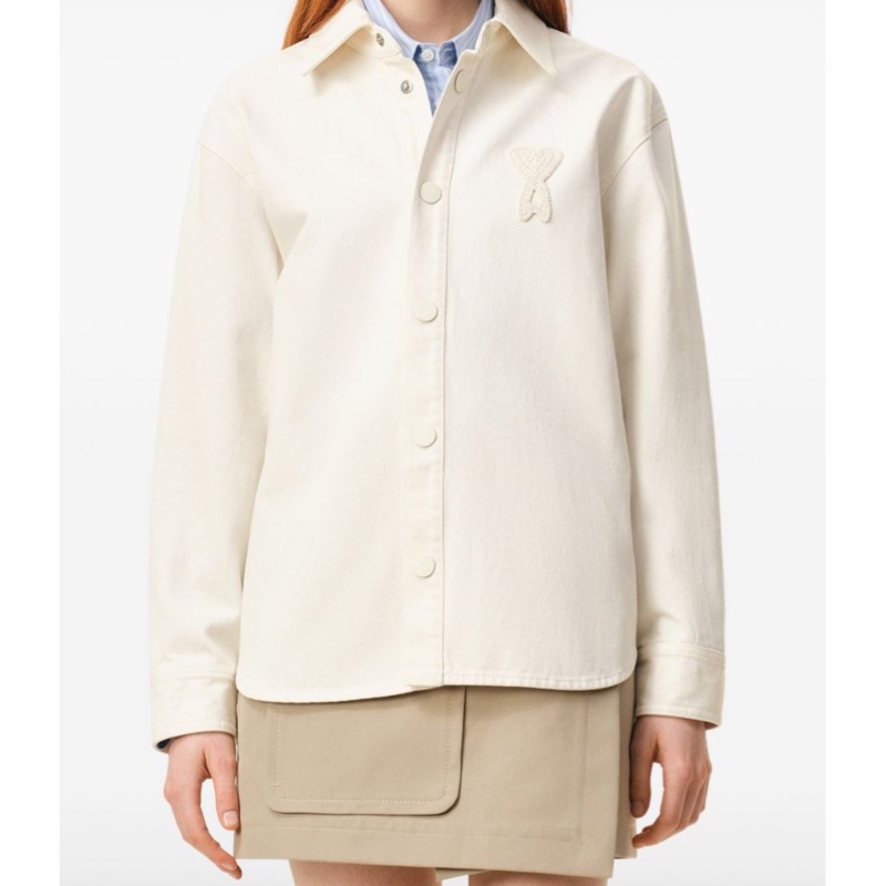 Ami Paris 男女同款 長袖襯衫XXS XS S M L XL XXL碼-4