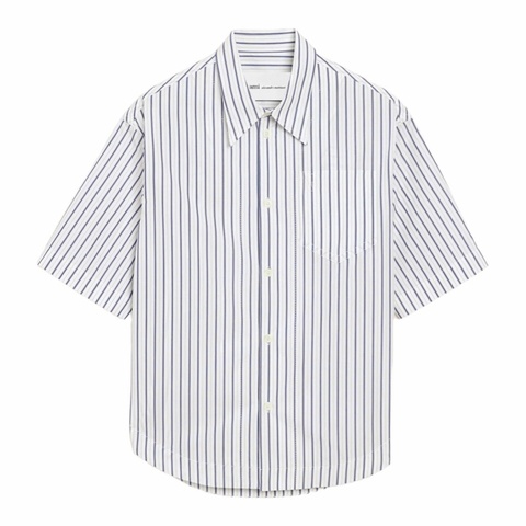 Ami Paris 男女同款 短袖襯衫XXS XS S M L XL XXL碼