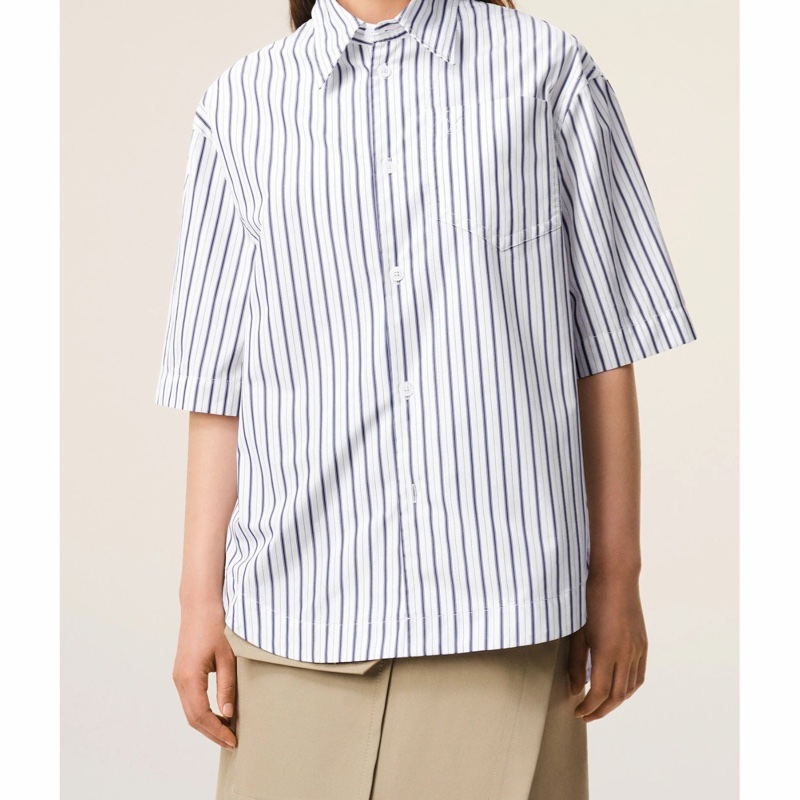 Ami Paris 男女同款 短袖襯衫XXS XS S M L XL XXL碼-4