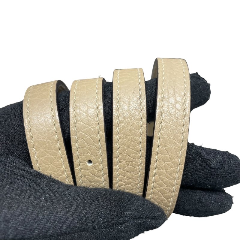 HERMES 愛馬仕 HALZAN 25 哈拉贊 肩背包 TOGO 風衣灰 銀釦-15