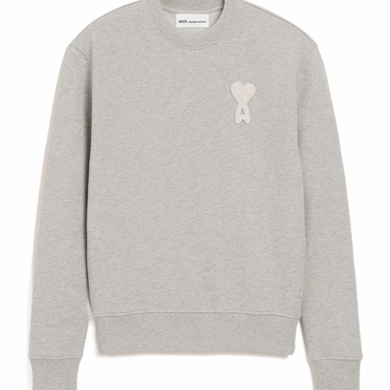 Ami Paris 男女同款 圓領長袖衛衣XXS XS S M L XL XXL XXXL碼-4