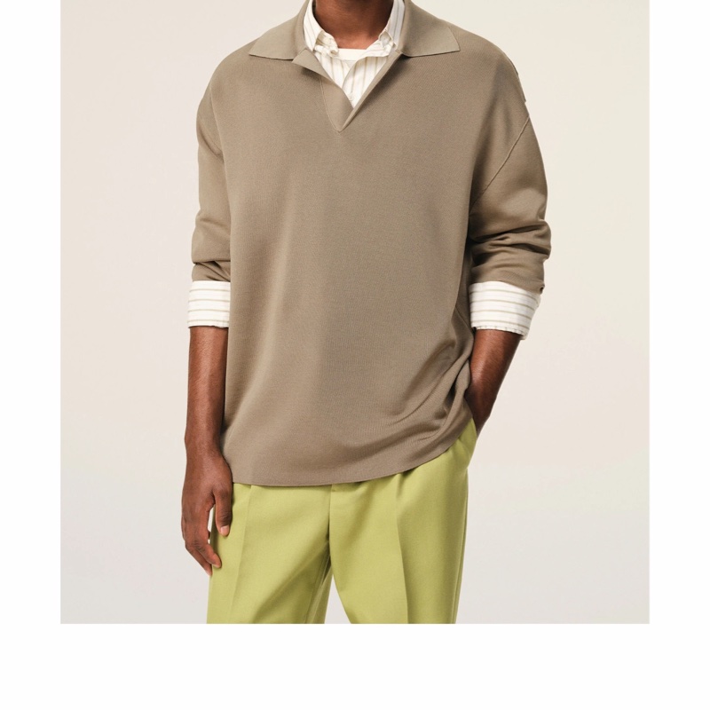 Ami Paris 男士 長袖Polo衫XXS XS S M L XL碼-1