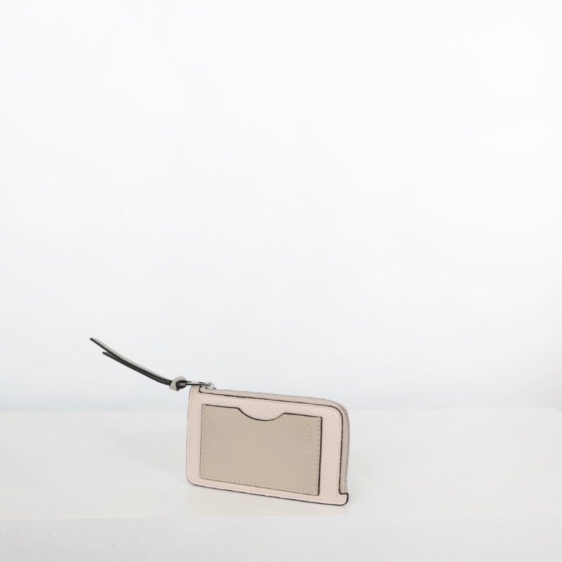 全新Loewe 拉鍊卡包酪梨綠-6