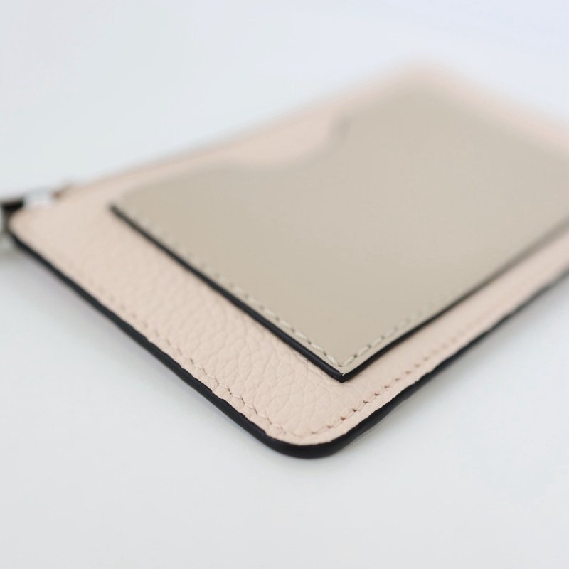 全新Loewe 拉鍊卡包酪梨綠-11