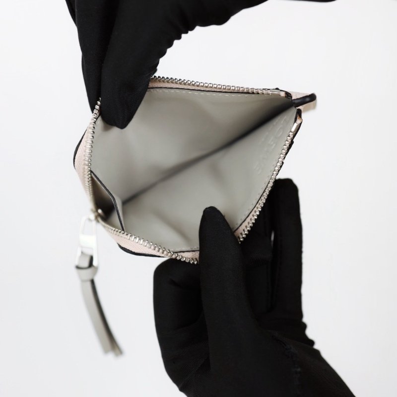 全新Loewe 拉鍊卡包酪梨綠-14