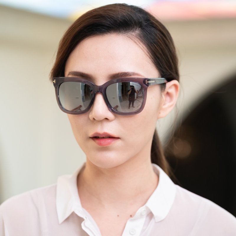TOM FORD太陽眼鏡(灰紫色)-4
