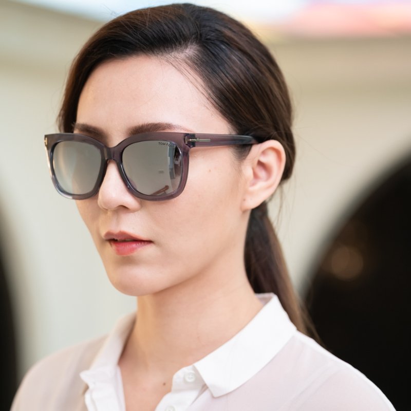 TOM FORD太陽眼鏡(灰紫色)-6