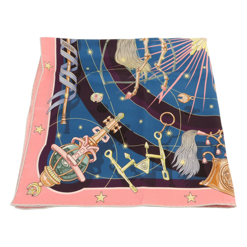 HERMES 絲質Scarf 65x65絲巾-1