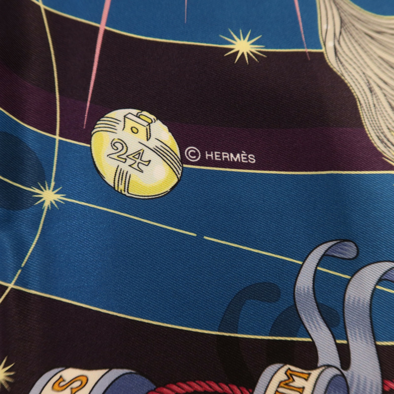 HERMES 絲質Scarf 65x65絲巾-6