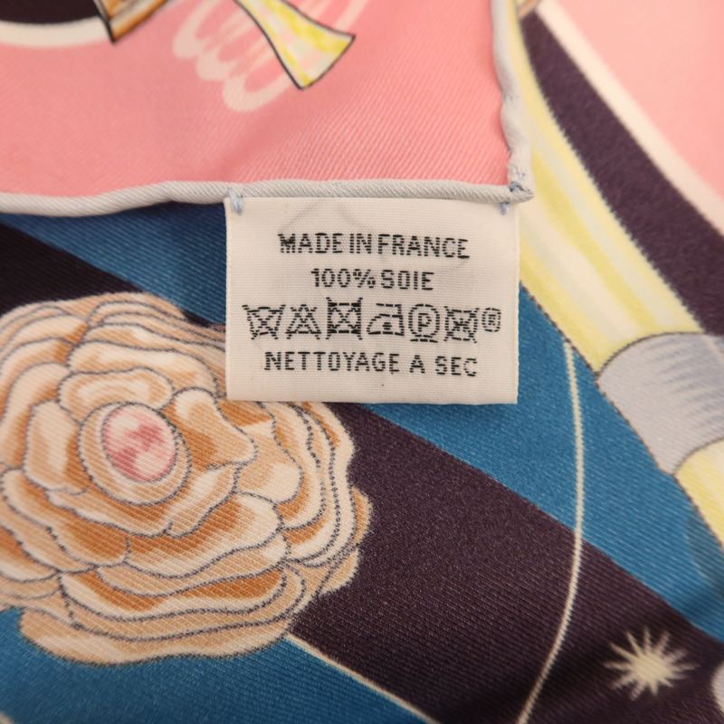 HERMES 絲質Scarf 65x65絲巾-7