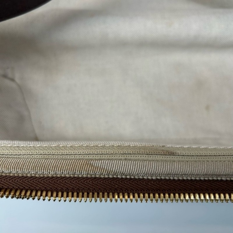 GUCCI古馳老花滿印行李箱 互扣式雙G標牌 帆布拼皮革 行李箱拉桿箱 容量大 實用性強 旅行出差都合適-15