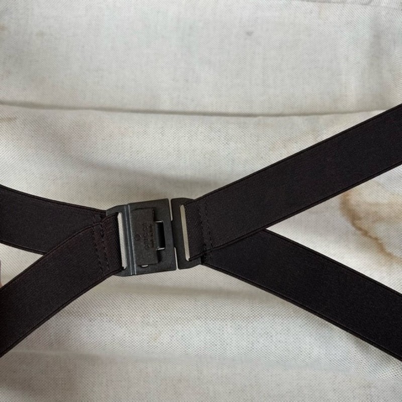 GUCCI古馳老花滿印行李箱 互扣式雙G標牌 帆布拼皮革 行李箱拉桿箱 容量大 實用性強 旅行出差都合適-20