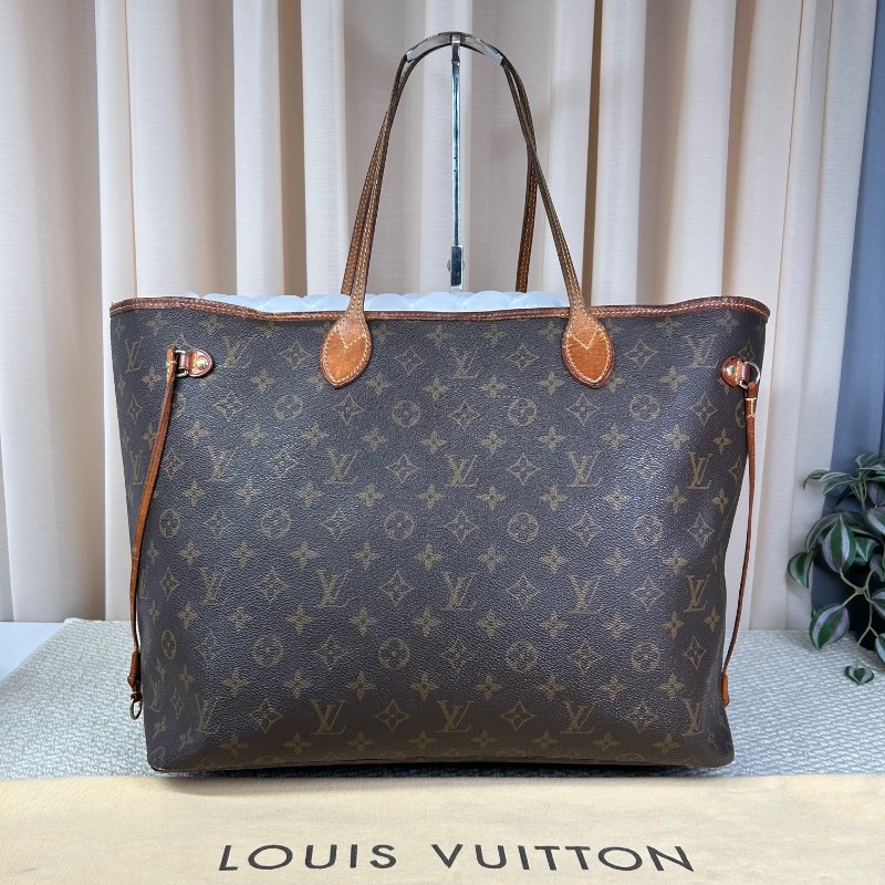 LV路易威登經典老花neverfull購物袋 大容量 時尚百搭 日常實用便捷-6