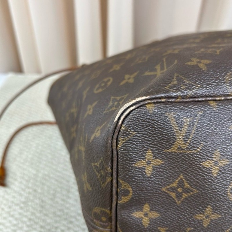 LV路易威登經典老花neverfull購物袋 大容量 時尚百搭 日常實用便捷-7