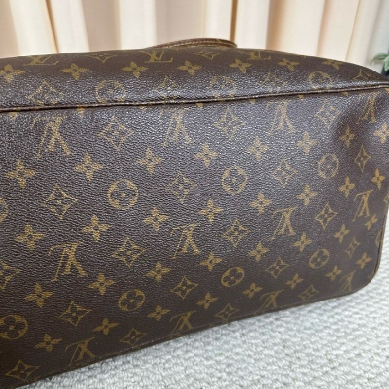 LV路易威登經典老花neverfull購物袋 大容量 時尚百搭 日常實用便捷-9