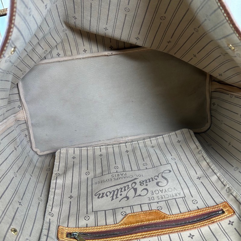 LV路易威登經典老花neverfull購物袋 大容量 時尚百搭 日常實用便捷-12