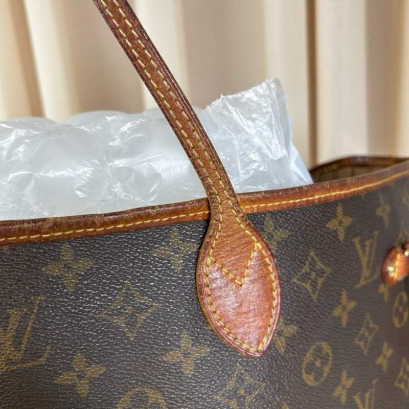 LV路易威登經典老花neverfull購物袋 大容量 時尚百搭 日常實用便捷-16