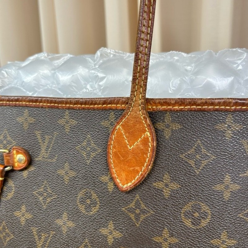 LV路易威登經典老花neverfull購物袋 大容量 時尚百搭 日常實用便捷-17