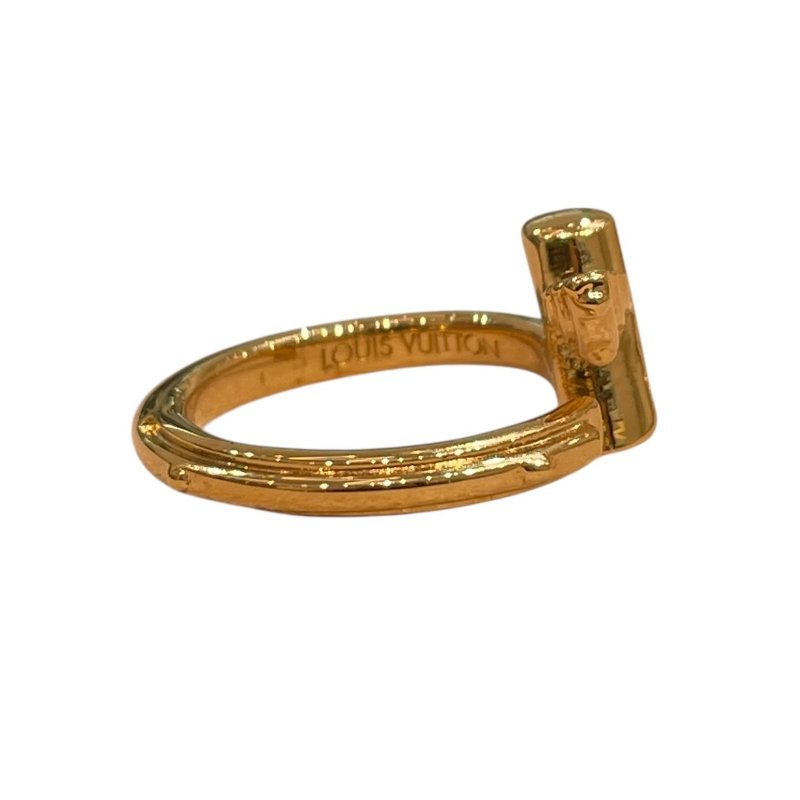 LOUIS VUITTON 路易威登 LV&ME 戒指 合金 金色 S碼-3