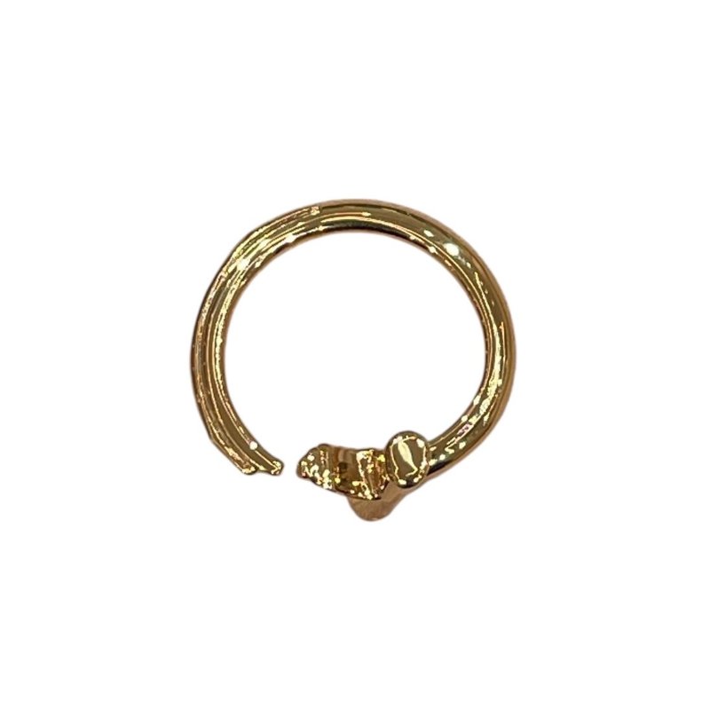 LOUIS VUITTON 路易威登 LV&ME 戒指 合金 金色 S碼-5