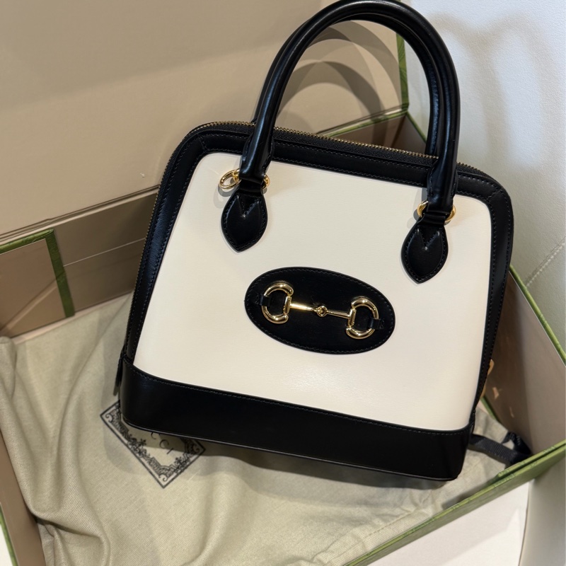 Gucci 熊貓包 手提背袋兩用🖤絕美低調！-0