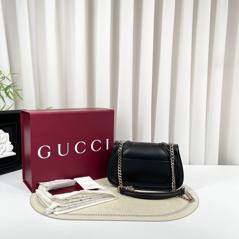 GUCCI古馳 24年票 Blondie鏈條單肩斜挎包 經典設計與現代精髓 非常百搭 斜挎單肩都可以 容量實用 日常出門很方便-1