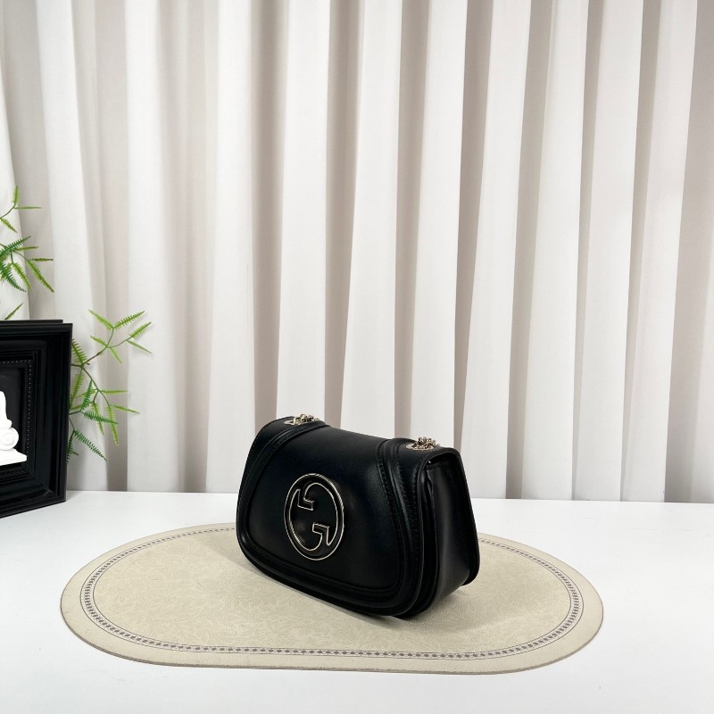 GUCCI古馳 24年票 Blondie鏈條單肩斜挎包 經典設計與現代精髓 非常百搭 斜挎單肩都可以 容量實用 日常出門很方便-3