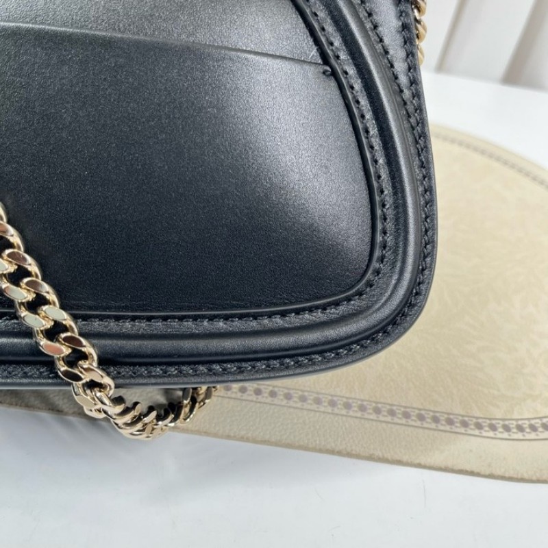GUCCI古馳 24年票 Blondie鏈條單肩斜挎包 經典設計與現代精髓 非常百搭 斜挎單肩都可以 容量實用 日常出門很方便-10