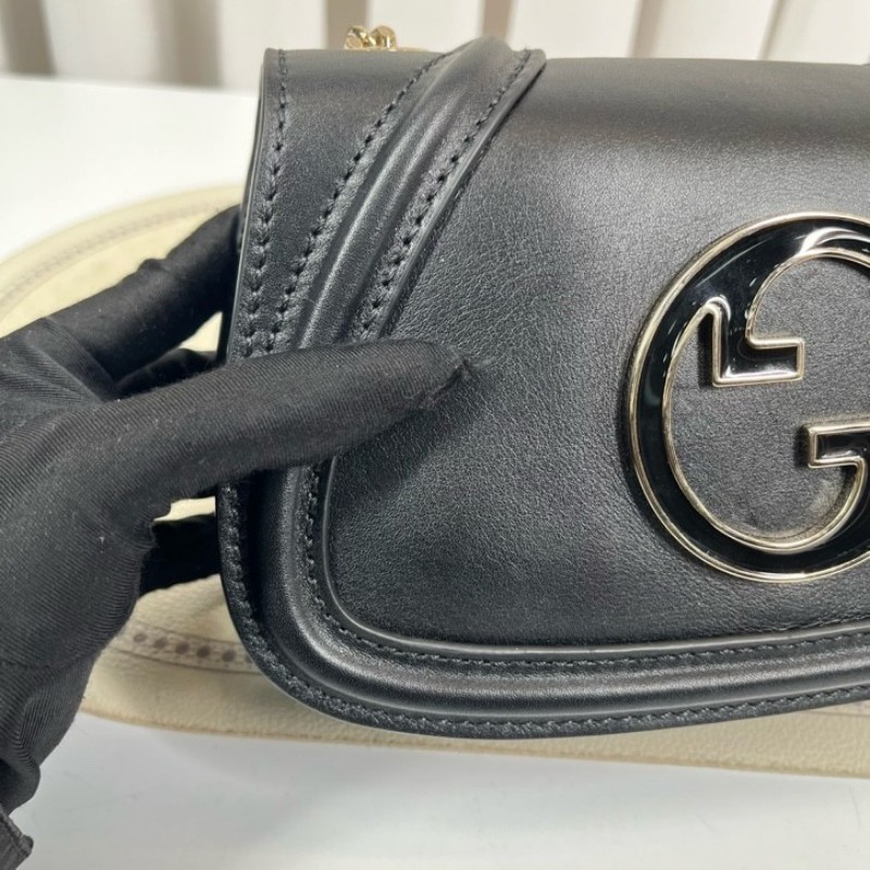 GUCCI古馳 24年票 Blondie鏈條單肩斜挎包 經典設計與現代精髓 非常百搭 斜挎單肩都可以 容量實用 日常出門很方便-18