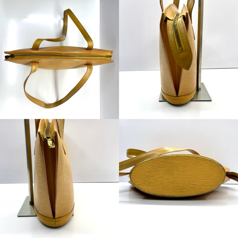 路易威登 Louis Vuitton Epi Saint Jacques 黃色肩背購物包 肩背包 M52339-2