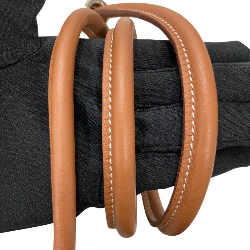 HERMES 愛馬仕 ALINE 帆布 單肩包 米色-11