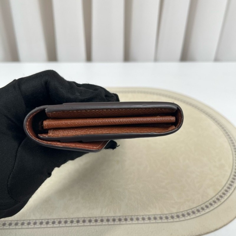 LV路易威登 經典老花搭配豆豆長款信封錢包 內裡整潔 卡位多 容量大-12