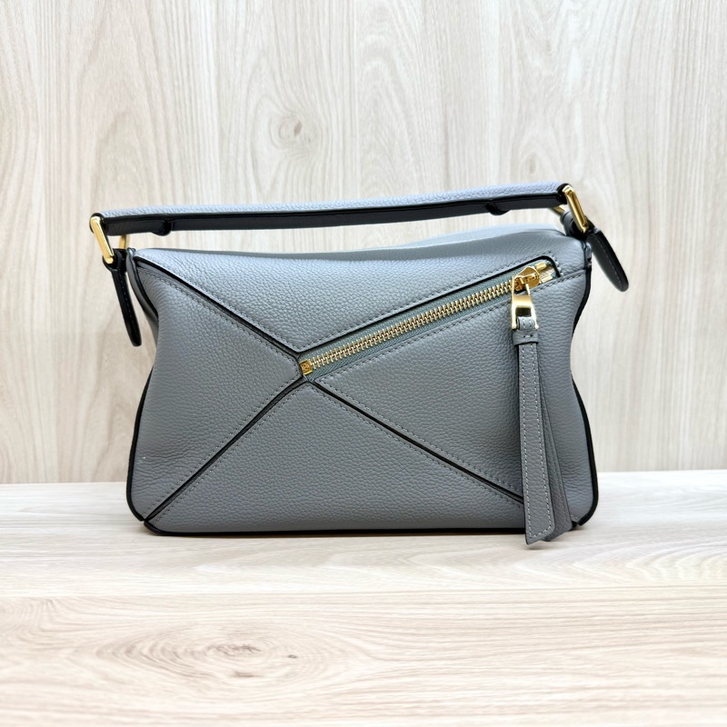 Loewe✨藍灰色小號puzzle-2