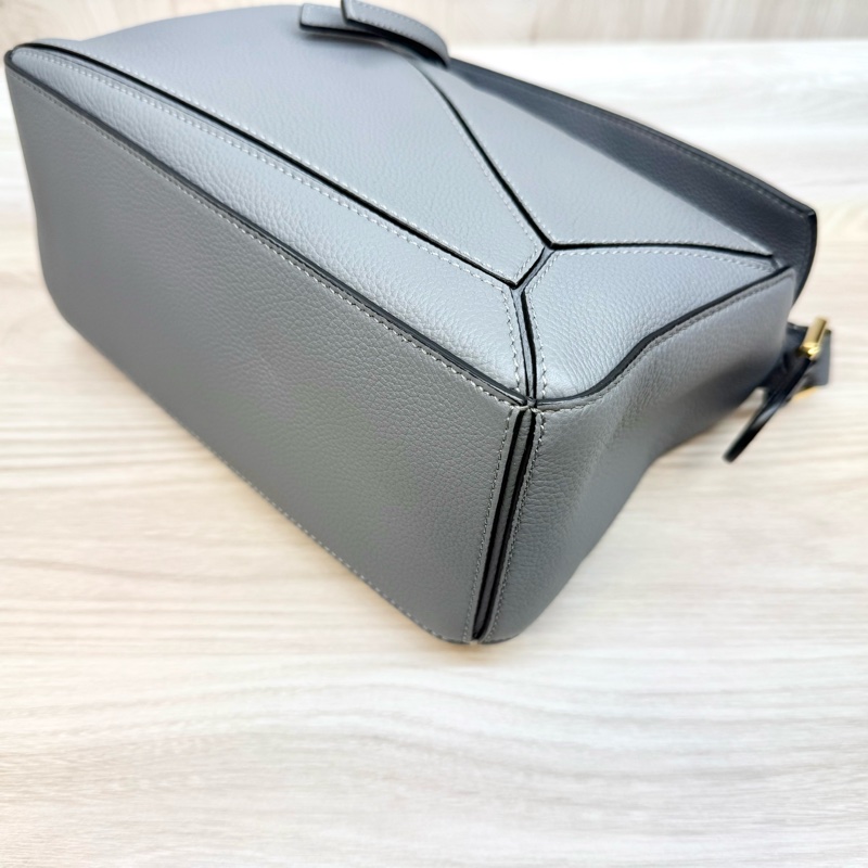 Loewe✨藍灰色小號puzzle-7