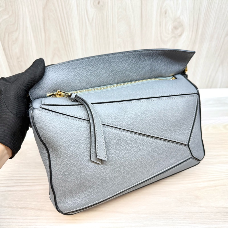 Loewe✨藍灰色小號puzzle-9